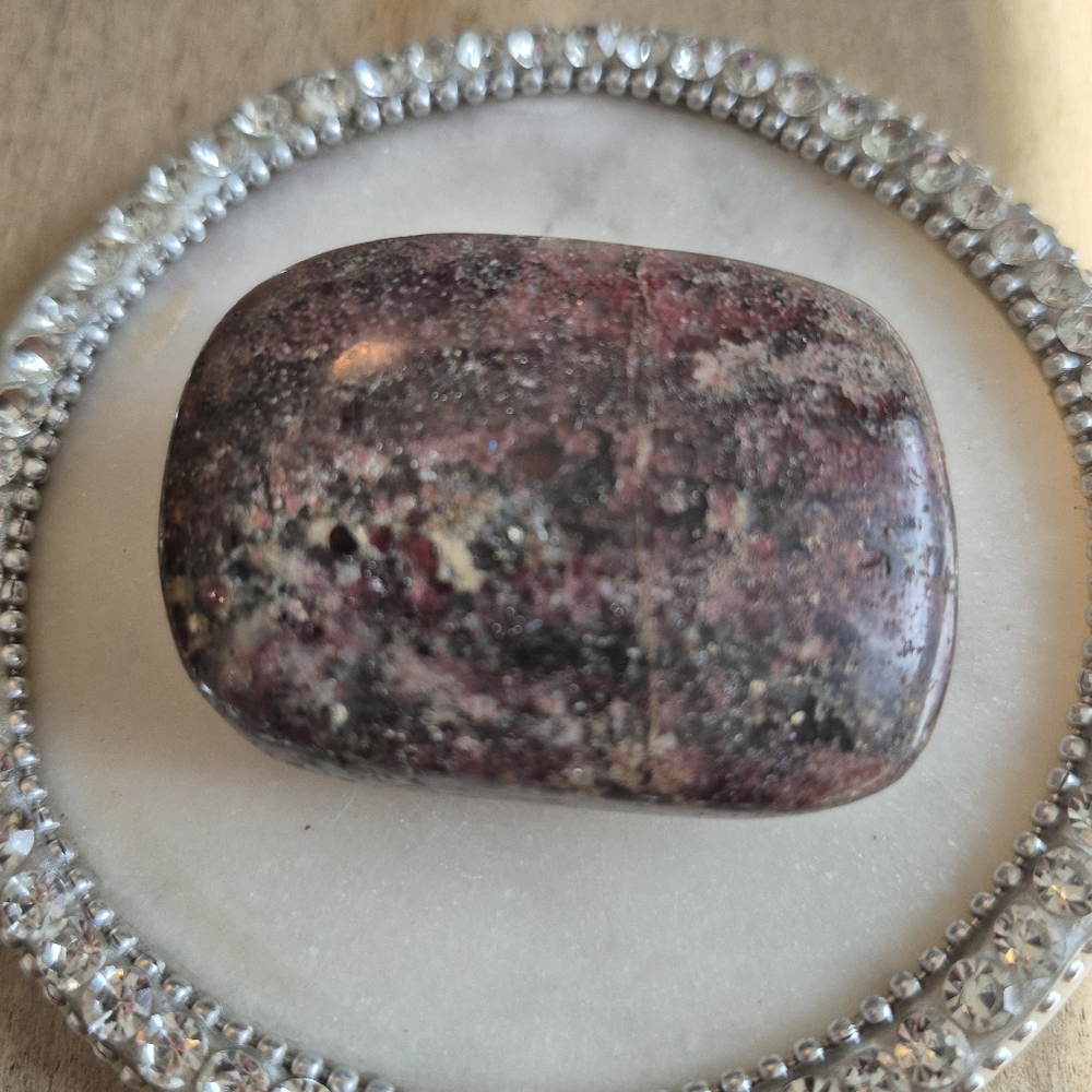 Natural Llanite Jasper Que Serra Palm Stone #3 New - Picture 1 of 10